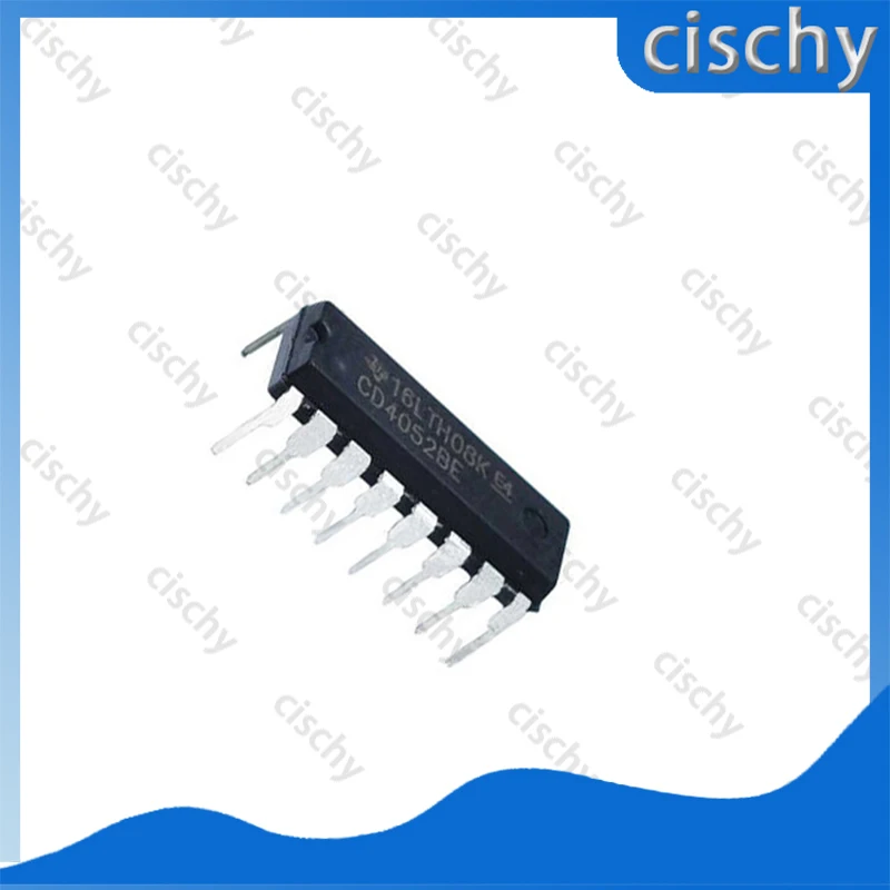Новое и оригинальное IC устройство CD4052BE DIP16 CD4052 4052BE DIP-16 10 шт. |