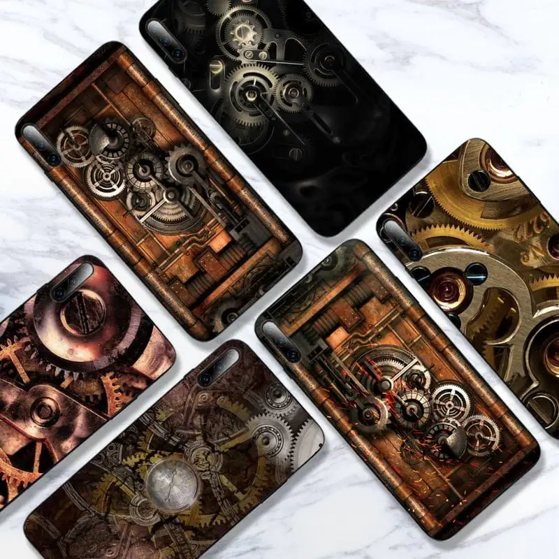 

Steampunk Machine Gears Phone Case for Huawei nova 3i E 4 5i 5Z 6-5G 7 Pro Se Y5 Y6 Y7 Y8 Y9 Prime Cover Fundas Coque