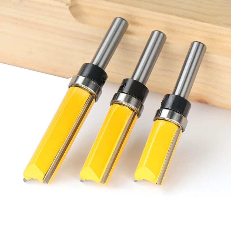 Концевая фреза XCAN с хвостовиком 8 мм верхний и нижний подшипник лезвие 5/8 дюйма