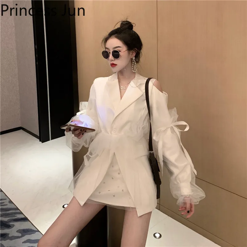 Комплект из двух предметов платье в стиле ретро сетчатый комбинированный черный