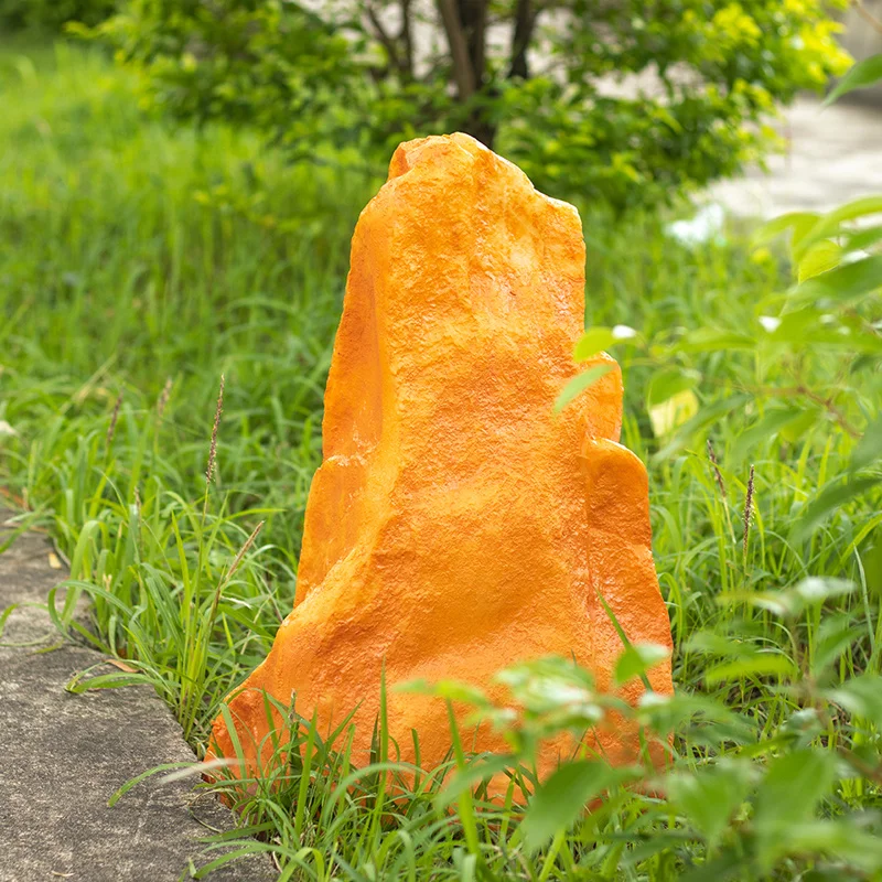 

Backyard Garden Decorative Landscape Lighting Standing Rock Light Villa Park Real Estate Lane Stone Lawn Lamp