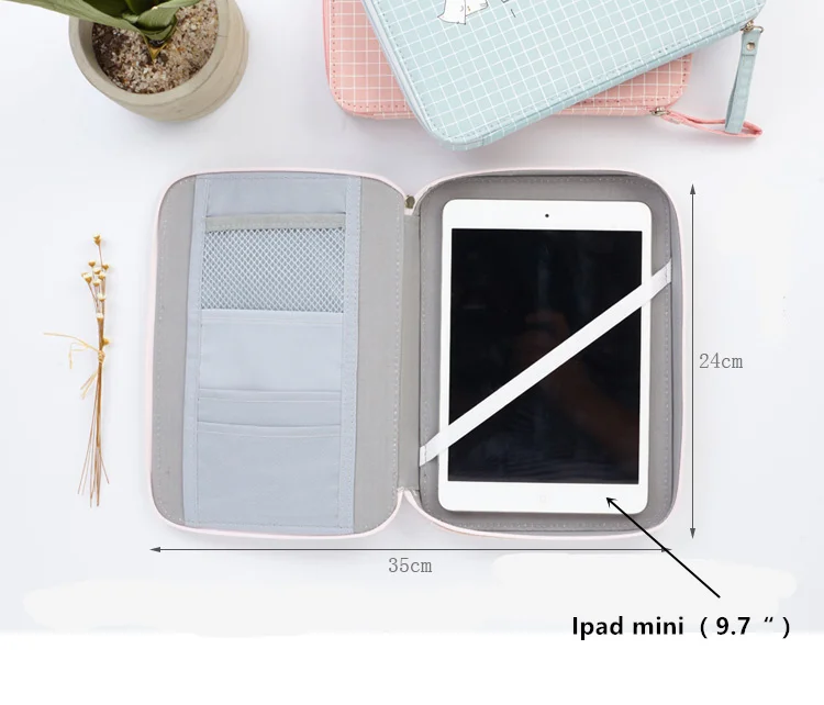 Детская многофункциональная коробка для ручек корейский пенал милый картон Ipad