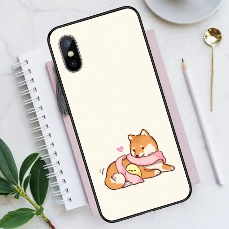 

Shiba Inu dog cute cartoon Phone Cases for iPhone 11 12 pro XS MAX 8 7 6 6S Plus X 5S SE 2020 XR Luxury brand shell funda coque