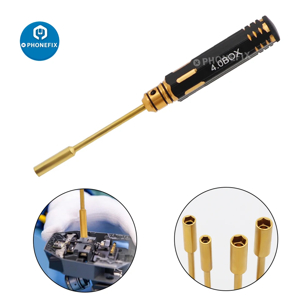 4 in1 Hex Screw Driver Tools Kits Set Precision RC Hexagon Head 4.0/5.5/7/8mm Socket Screwdrivers For FPV Drone Car Repair | Инструменты