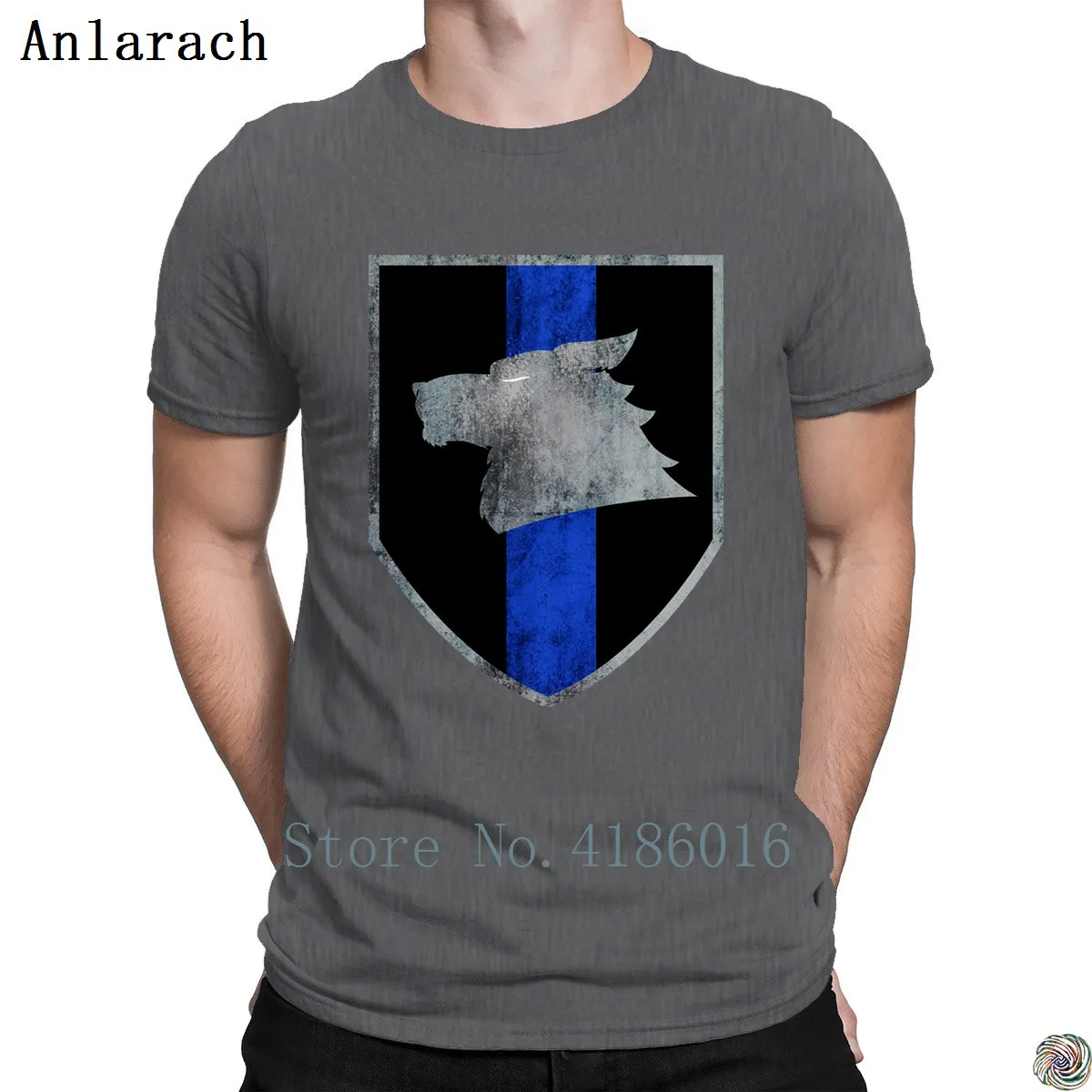 Футболка с овчаркой 100% хлопок мужская повседневная футболка Топы натуральный