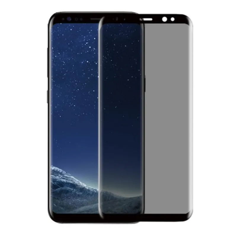 9H полное конфиденциальное закаленное стекло для Samsung S8 S8Plus S9 S9Plus Note 8 Note9