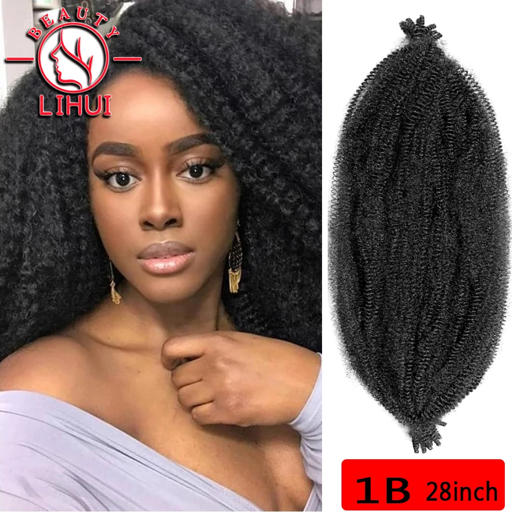 Long Marley Twist Braiding Hair Synthetic Copper Braiding Hair Soft Spring Twist Crochet Hair For Diy Butterfly Locs