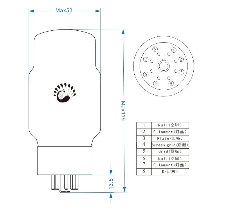PSVANE Mark II KT88-TII вакуумная трубка замена KT88 6550 коллектор издание для Винтаж Hifi аудио ламповый усилитель DIY обновление пары Quad