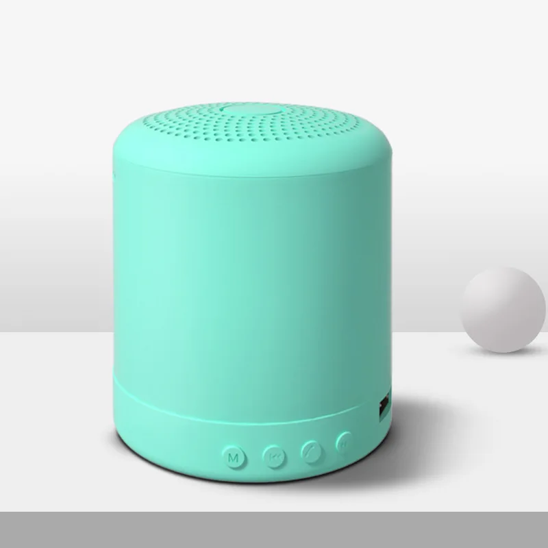 Портативный автомобильный Bluetooth динамик Macaron беспроводной стерео mp3 плеер FM радио