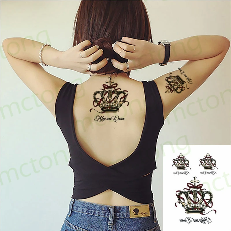 

Flower Arm Tattoo Stickers for Men Women Waterproof Ins Half Arm Lifelike Society The Other Side of The Flower God Ukiyo-e Arm