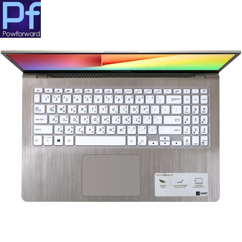 Для ASUS VIVOBOOK S15 K530F K530FN X512 X512FL X512FJ X512UA X512FA X512DA X512UF 15 6 дюйма клавиатура протектор