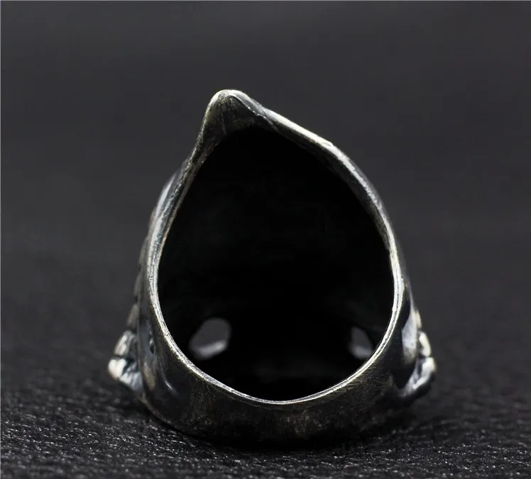 100% 925 серебро тайский серебряный властная панк личности в старинном стиле ретро