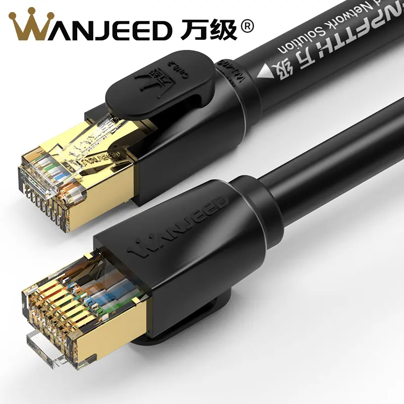 

WANJEED CAT8 патч-кабель 40G высокоскоростной RJ45 Ethernet Lan-Кабель