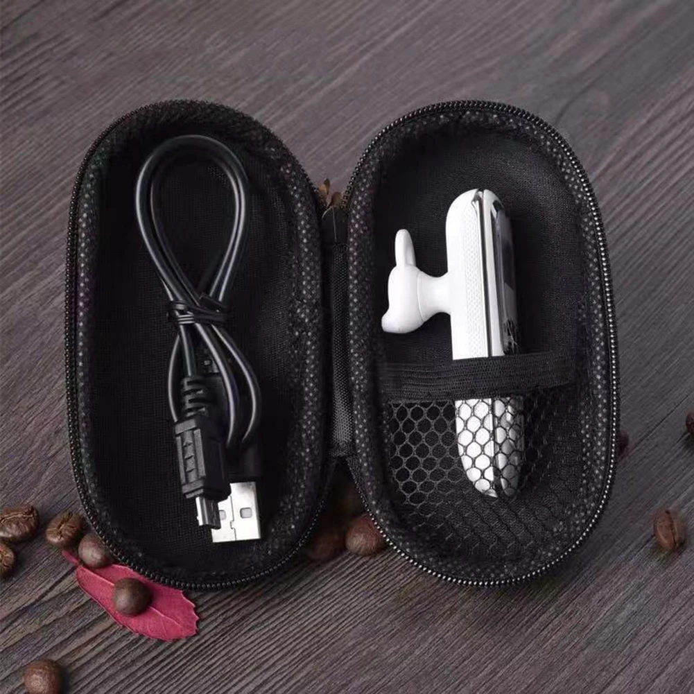 

Hard Eva Portable Spo2 Finger Pulse Oximeter Pouch Bag Carrying Case Bluetooth Earphones Data Cable Zipper Storage Bag Travel