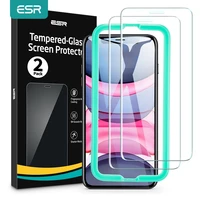 esr for iphone 11 screen protector tempered glass for iphone 12 pro mini xs max xr x se 2020 8 full cover screen protective film