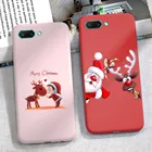 Мягкий Рождественский чехол для Huawei Honor 30 Pro Plus 30i 30S View 9X Premium Pro, China 9A 9C 9S 9 Lite, матовый чехол из ТПУ