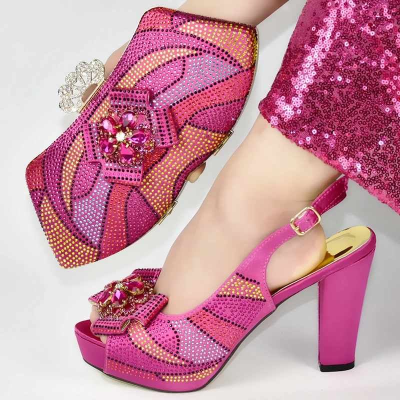 Свадебные туфли Свадебный комплект из туфель и сумочки в африканском стиле для