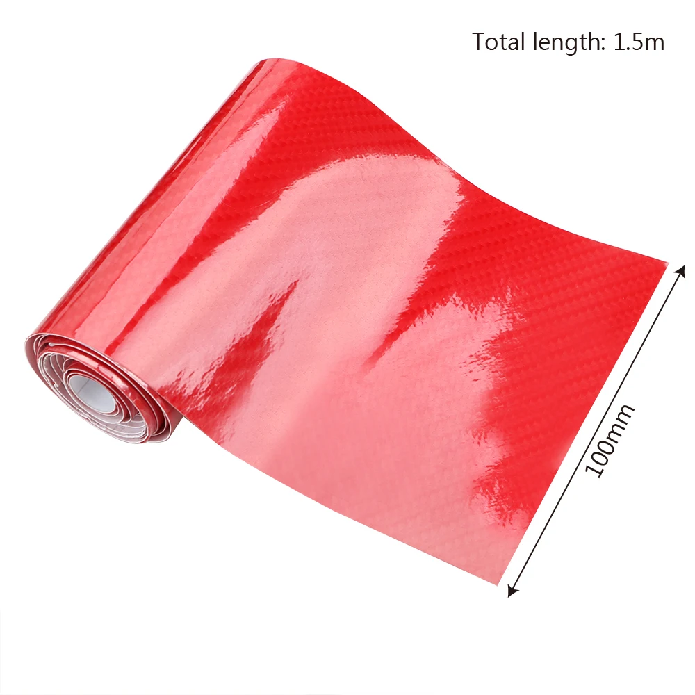 

LEEPEE 5D High Glossy DIY Vinyl Film Carbon Fiber Wrap Motorcycle Car 10cmX152cm Car Styling Interior Carbon Fiber Film