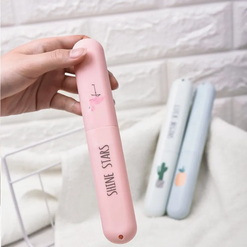 Портативный Зубная щётка защитный ящик Аксессуары для ванной комнаты