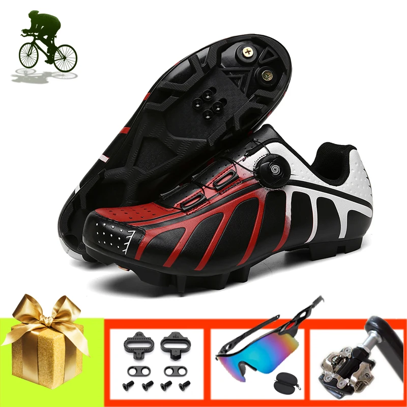 Cycling Mountain Bike Shoes MTB Sneakers Add Cycling Senakers Men Footwear self-locking breathable Racing Bicycle Riding shoes