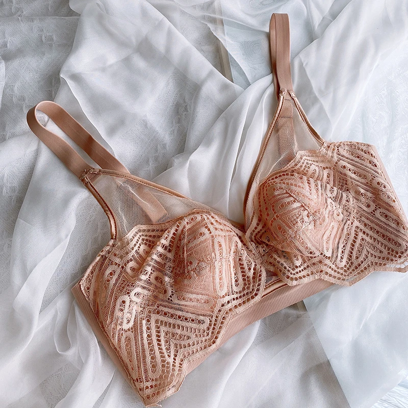 Сексуальные кружевные дышащие бюстгальтеры удобное Нижнее Белье женское
