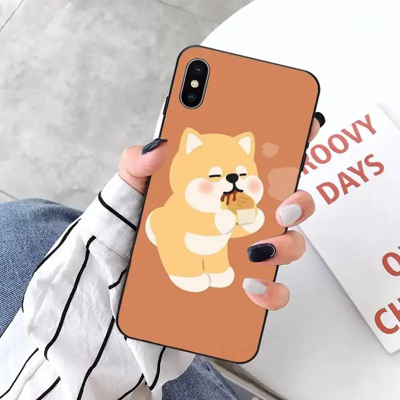 

cute Shiba Inu Corgi Phone Case for iPhone 11 12 pro XS MAX 8 7 6 6S Plus X 5S SE 2020 XR mini