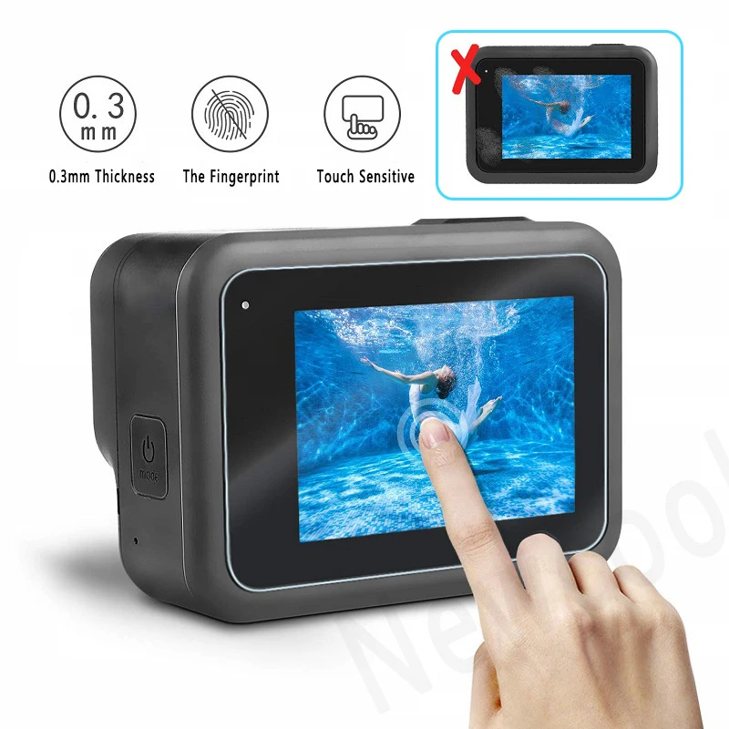 1 компл. HD объектив Toughenedi Flm для GoPro hero8 усиленная Взрывозащищенная защитная пленка