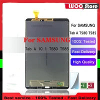 lcd display for samsung galaxy tab a 10 1 t580 t585 sm t580 sm t585 touch screen digitizer assembly panel lcd replacement parts
