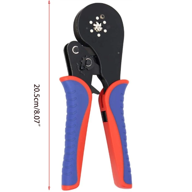 

35ED Ferrule Crimper Pliers Set Wire Crimping Tool Kit with 1200 Terminal Connector Sleeves Electricians Contractors Repair