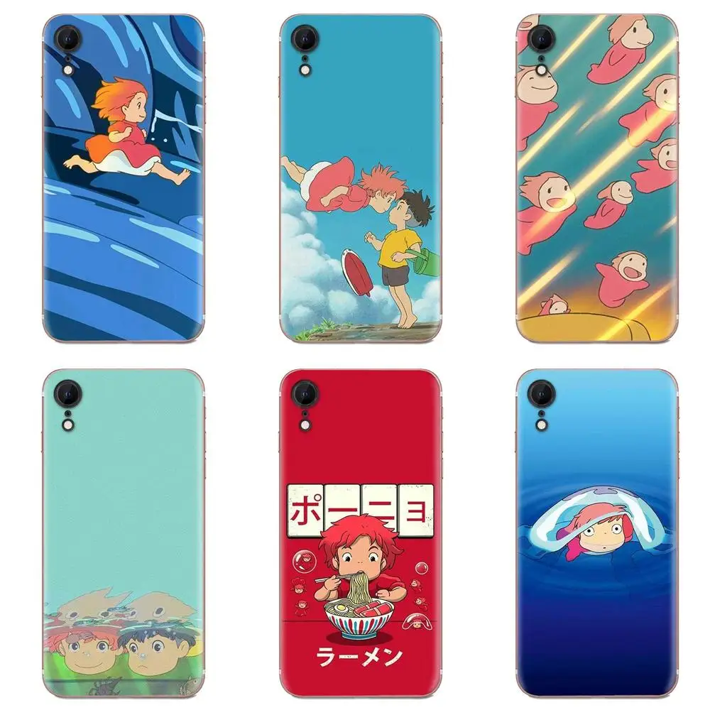 Ponyo Colorful Soft TPU Personalized Pattern For LG G2 G3 G4 G5 G6 G7 K4 K7 K8 K10 K12 K40 Mini Plus Stylus ThinQ 2016 2017