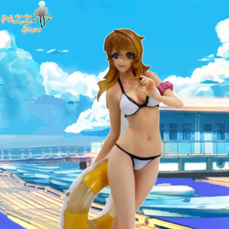 

Японская привлекательная Аниме Фигурка 21 см, Космический боевой корабль Ямато 2199, бикини, Мори Юки, экшн-фигурка, Коллекционная модель, игру...