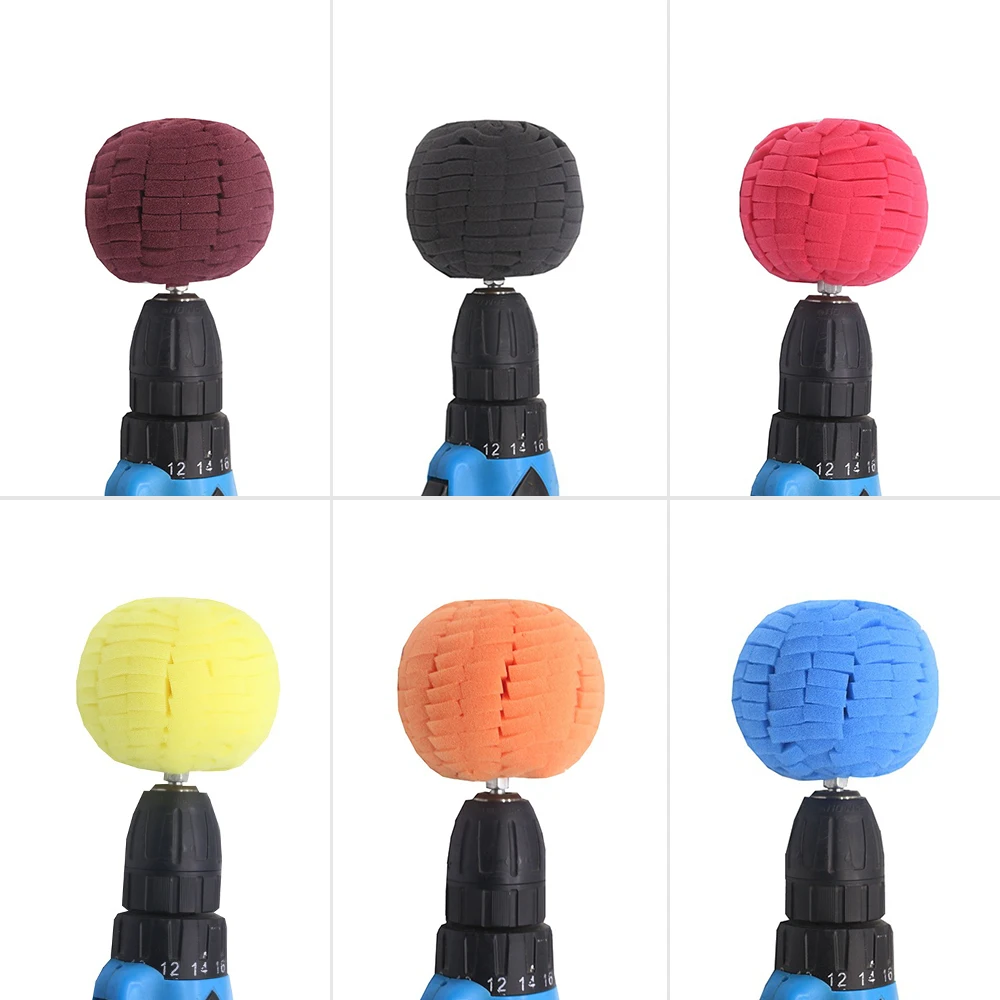 Полировочный абразивный шар 3 дюйма Диаметр шлифовального колеса с хвостовиком