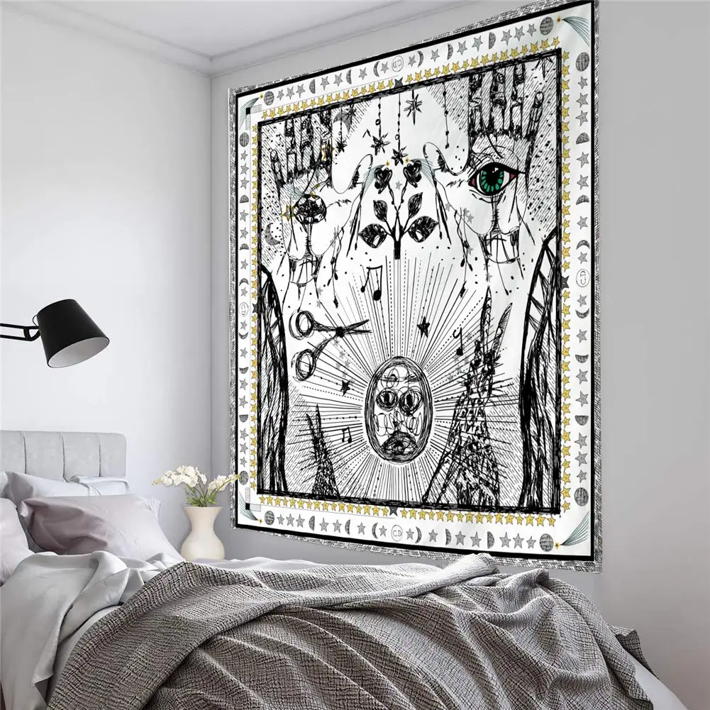 Флаг Луна Звезда солнце влюбленные богемная Мандала настенная подвеска | Дом и