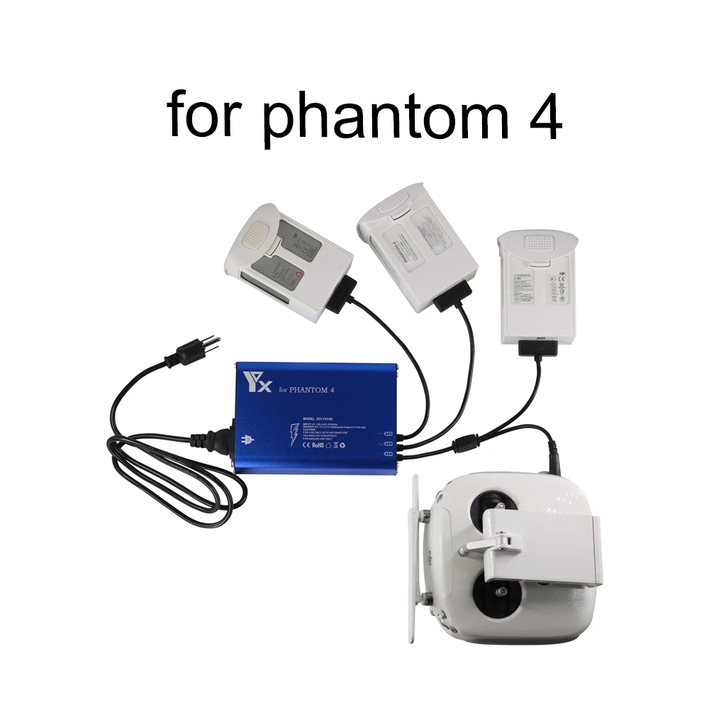 Умный параллельный блок питания 4 в 1 для DJI Phantom 4/4pro улучшенный контроллер