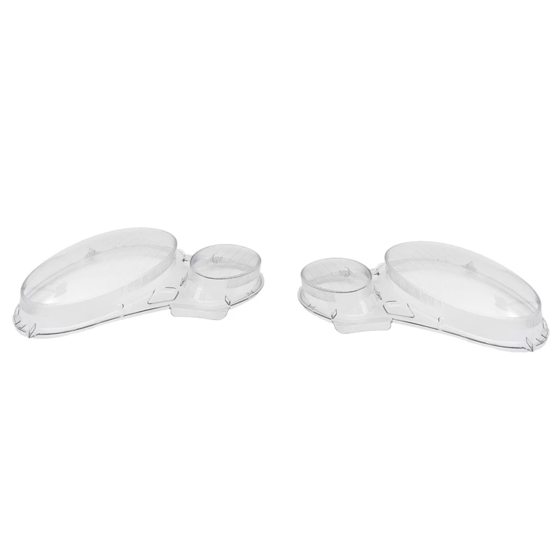 1 пара прозрачных автомобильных фар затеняющие линзы для Mercedes Benz W211 E350 320 200 2002 2008