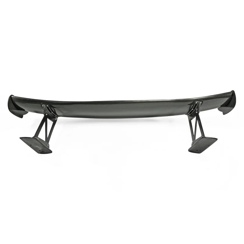 For Honda Civic FD2 Js Racing Style Carbon Fiber Rear GT Spoiler(stand base is FRP) Glossy Finish Trunk Splitter Set Tuning Wing |