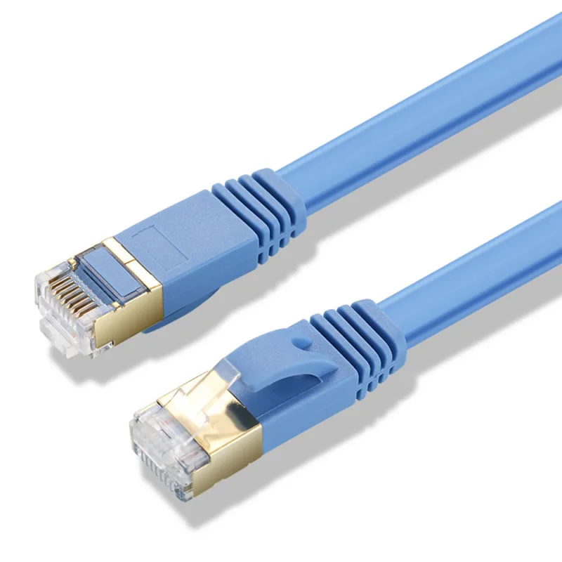 

Flat RJ45 Computer Network LAN Wire RJ 45 Cat7 Shielded Ethernet UTP 10gbps internet Cable Extension Patch Cord 1m 2m 3m 5m