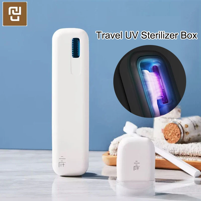 Xiaoda дорожная ультрафиолетовая дезинфекция USB перезаряжаемая зубная щетка