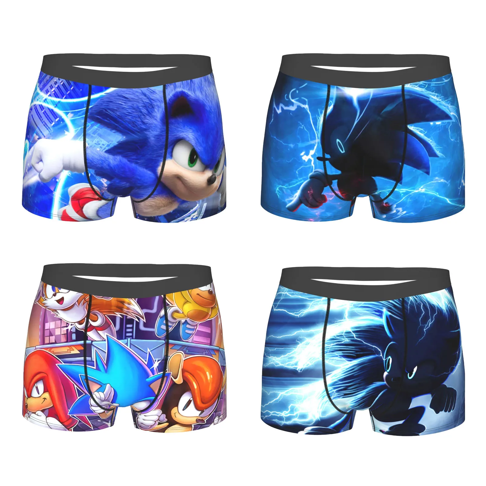 

Мужские легкие эластичные трусы-боксеры Sonic