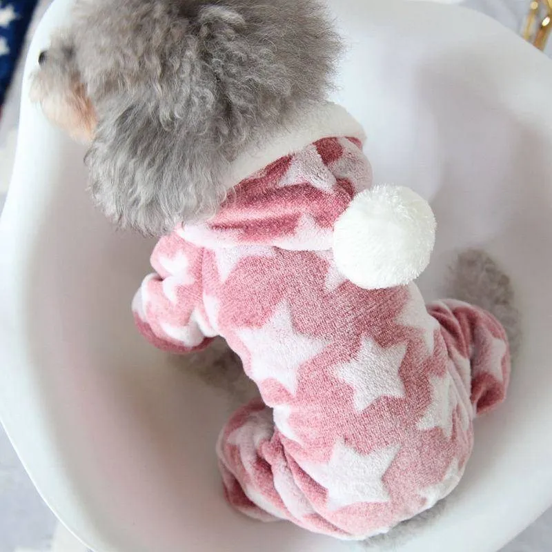 Зимняя одежда для собак пижамы с принтом Звездные войны домашние комплекты