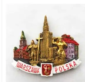 Дворец культуры и науки Варшава Польша 3D магниты на холодильник путешествия