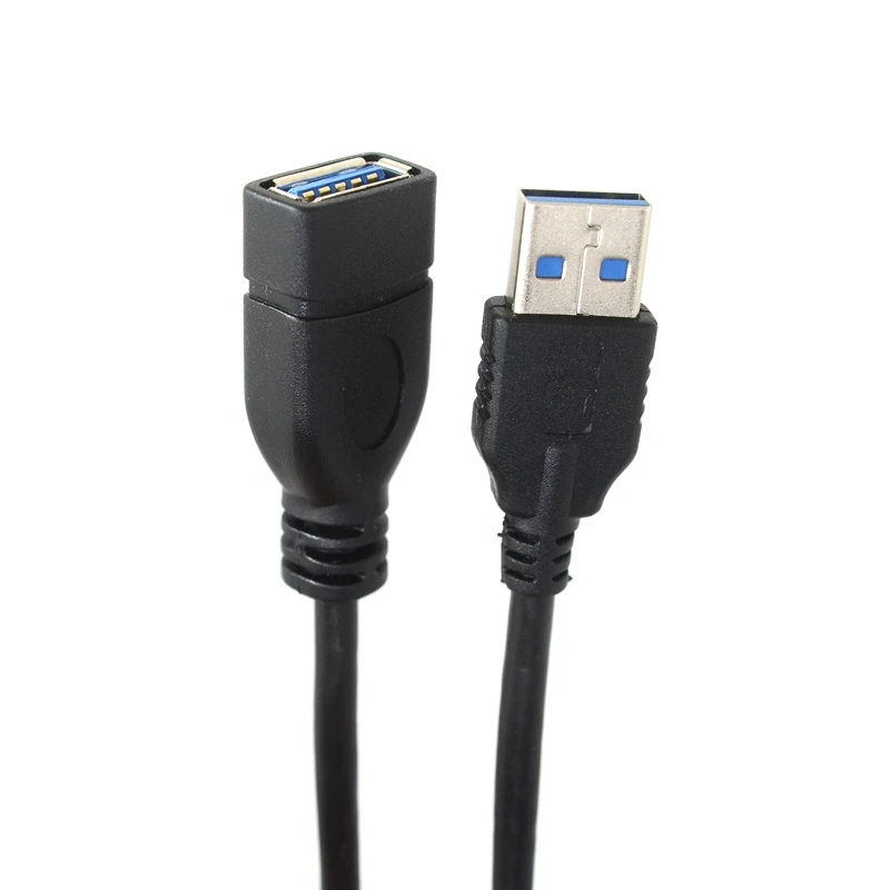 Спиральный USB-кабель с катушкой 3 0 штекер-гнездо Удлинительный шнур 1 5 м/3 фута |