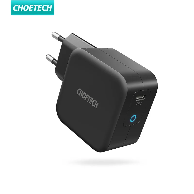 

Сетевое зарядное устройство CHOETECH PD 61 Вт GaN Type-C для MacBook Air iPad iPhone 12 Pro Samsung Huawei ASUS