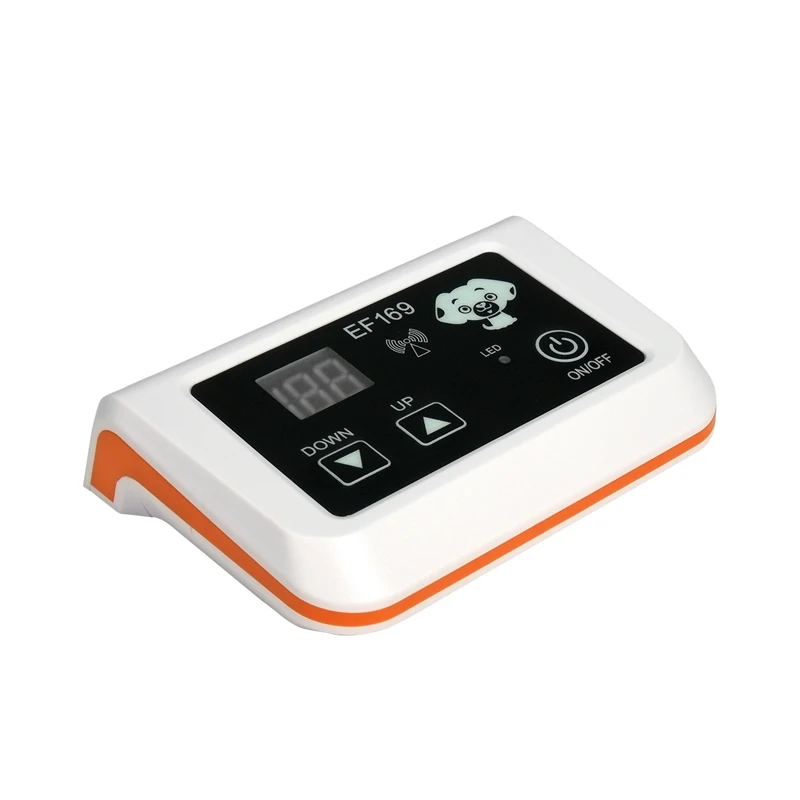 Pаспродажа Беспроводной Забор для собак граничный контейнер с IP65 Водонепроницаемый тренировочный ошейник приемник Белый Регулируемая система сдержи...