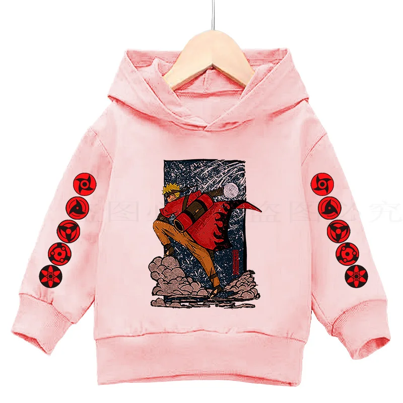 

Pure cotton children's hoodie boy girl parent-child cool cartoon pattern.