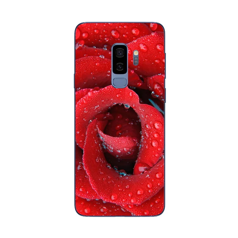 Милый чехол с рисунком животного кота для Samsung Galaxy S9 Plus S9Plus S 9 рельефный