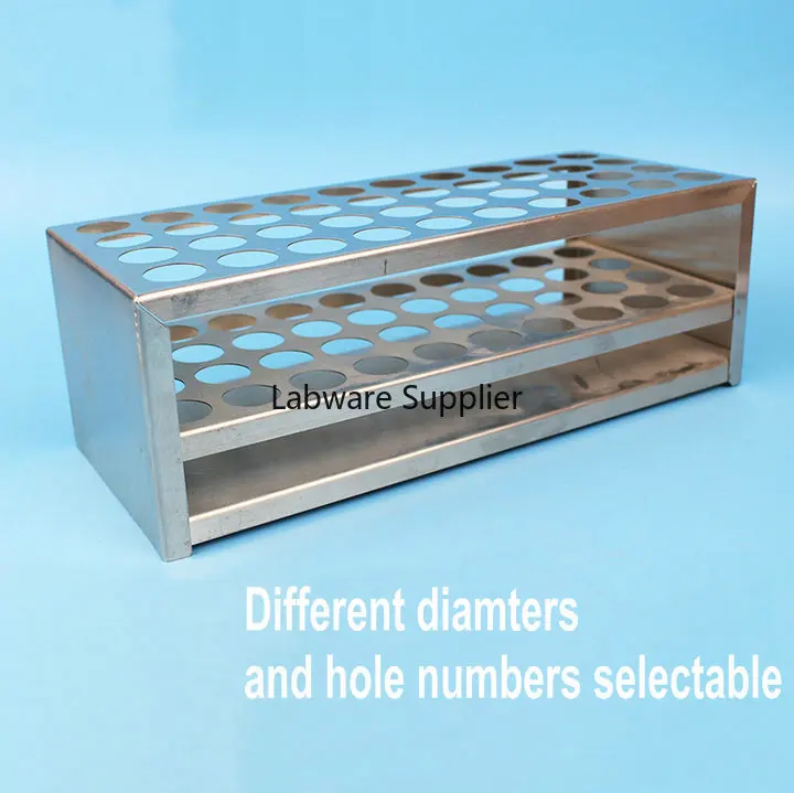 1 шт./лот стеллаж для пробирок из нержавеющей стали диаметром от 17 5 мм до 30 стойка