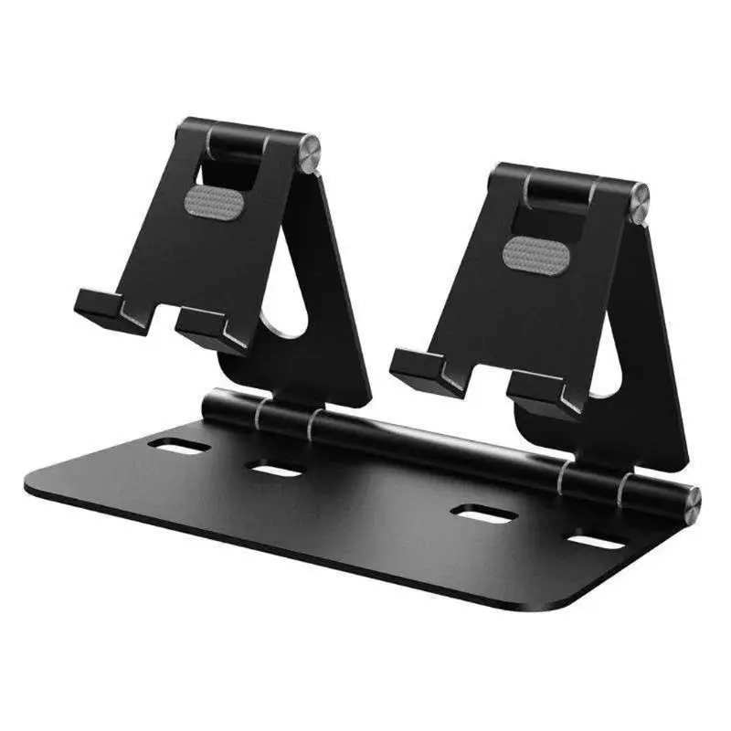 

Aluminum Foldable Phone Stand Mount Holder Cradle for Mobile Phone Tablet Desktop Holder