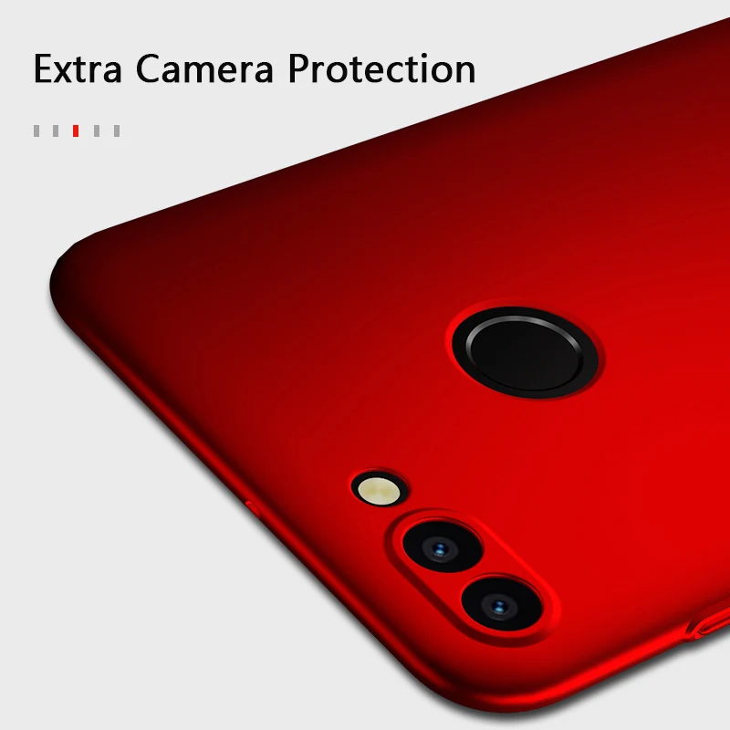 UPaitou Hard Matte Case for Huawei Y6 Y7 Prime Pro Y9 Y5 2019 2018 360 Full Cover PC Protection |