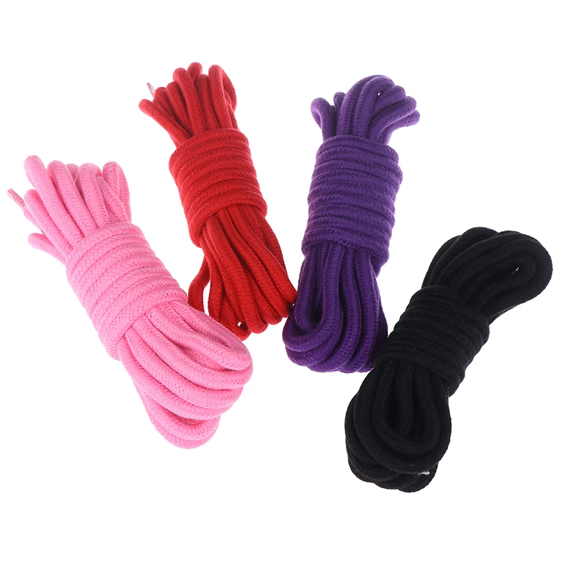 5 м утолщенный секс хлопок Связывание шнур ограничения ролевая игра рабы игрушки